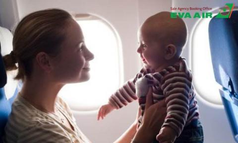 Thủ Tục Trẻ Em Đi Máy Bay EVA Air: Hướng Dẫn A–Z Cho Cha Mẹ
